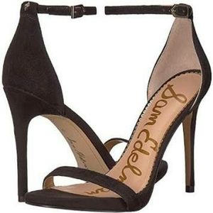 Sam Edelman Eleanor Black Strappy Heels